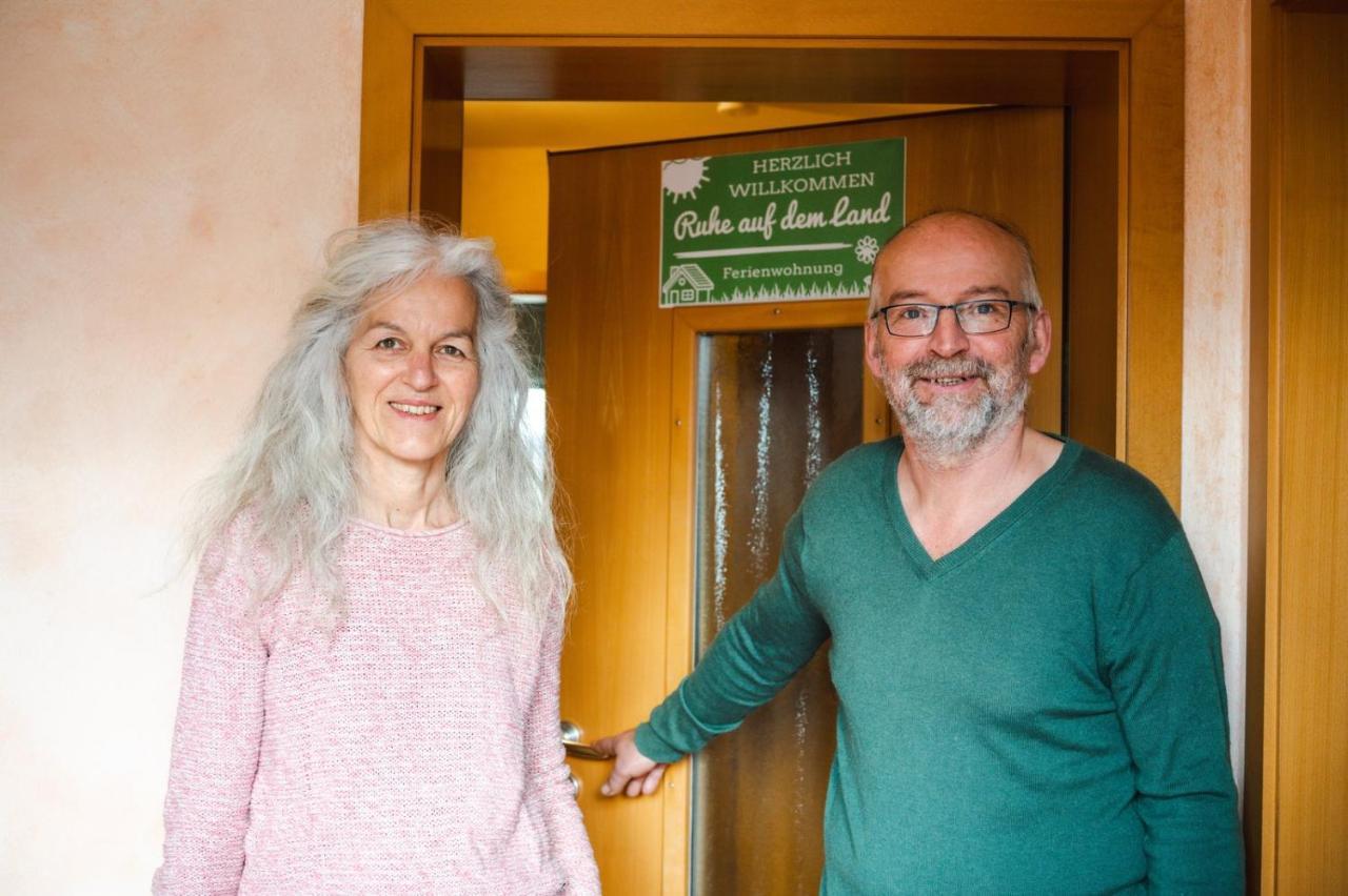 Ferienwohnung Ruhe auf dem Land 2 - Anni Aulendorf Exterior foto